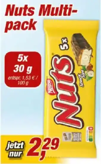 Posten Börse Nuts Snack Size Angebot