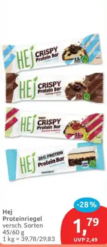 Budni Hej Proteinriegel Angebot