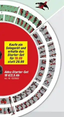 toom Baumarkt Akku-Starter-Set Angebot