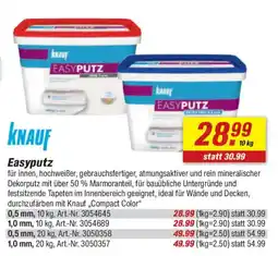 toom Baumarkt Knauf Easyputz Angebot