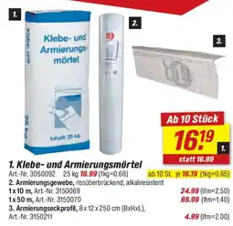 toom Baumarkt Klebe- und Armierungsmörtel Angebot