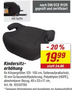 toom Baumarkt Kindersitz-erhöhung Angebot
