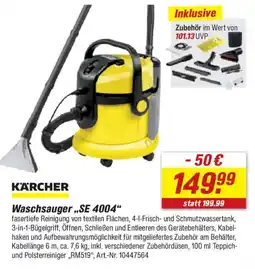 toom Baumarkt KÄRCHER Waschsauger „SE 4004“ Angebot