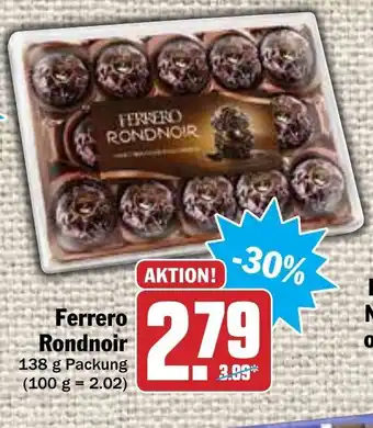 Hit Ferrero Rondnoir Angebot
