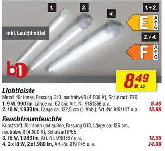 toom Baumarkt Lichtleiste Angebot
