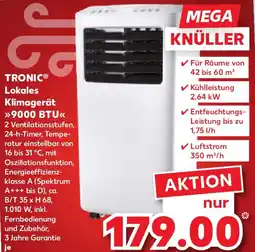 Kaufland TRONIC Lokales Klimagerät 9000 BTU Angebot