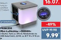 Kaufland PRINCESS Mini-Luftkühler 355500 Angebot