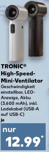 Kaufland TRONIC High-Speed Mini-Ventilator Angebot