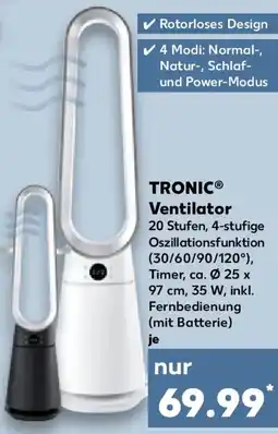 Kaufland TRONIC Ventilator Angebot