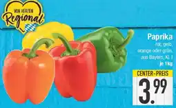 E-Center Paprika Angebot