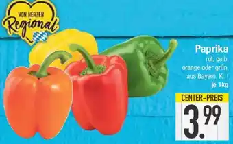 E-Center Paprika Angebot