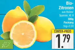 E-Center Bio Zitronen Angebot