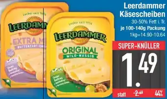 E-Center Leerdammer Käsescheiben Angebot
