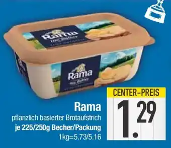 E-Center Rama pflanzlich basierter Brotaufstrich Angebot