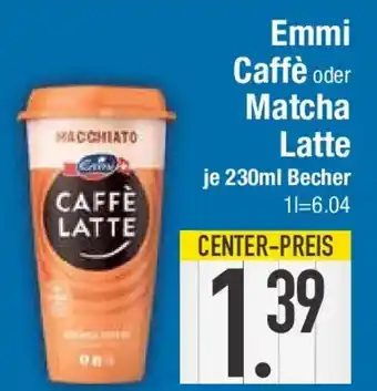 E-Center Emmi Caffè oder Matcha Latte Angebot