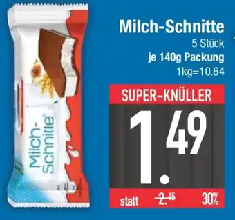 E-Center Milch-Schnitte Angebot