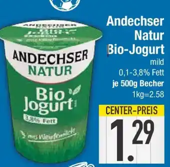 E-Center Andechser Natur Bio-Jogurt Angebot