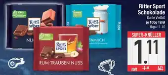 E-Center Ritter Sport Schokolade Angebot