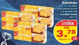 E-Center GUT&GUNSTIG Butterkeks Angebot