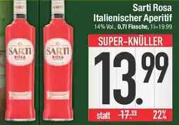 E-Center Sarti Rosa Italienischer Aperitif Angebot