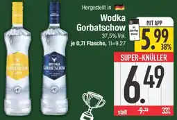 E-Center Wodka Gorbatschow Angebot