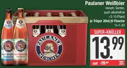E-Center Paulaner Weißbier Angebot