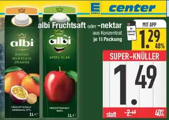 E-Center albi Fruchtsaft oder -nektar Angebot