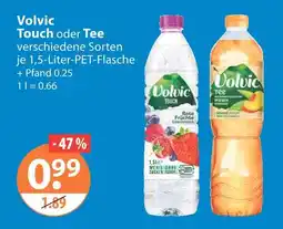 V Markt Volvic touch oder tee Angebot