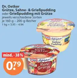 V Markt Dr. oetker grütze Angebot