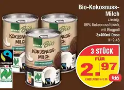 E-Center Bio-Kokosnuss- Milch Angebot