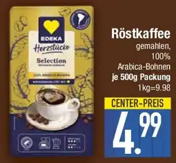 E-Center EDEKA Herzstücke Röstkaffee Angebot