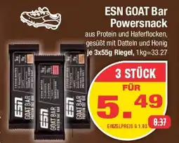 E-Center ESN GOAT Bar Powersnack Angebot