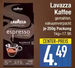 E-Center Lavazza Kaffee Angebot
