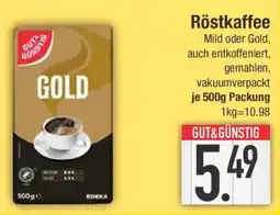 E-Center GUT& GÜNSTIG Röstkaffee Angebot
