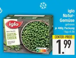 E-Center iglo Natur- Gemüse Angebot