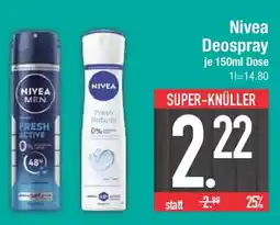 E-Center Nivea Deospray Angebot