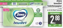 E-Center Zewa bewährt Toilettenpapier Angebot
