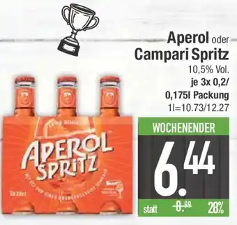 E-Center Aperol oder Campari Spritz Angebot