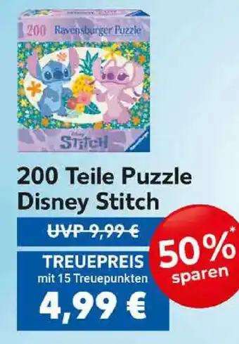 E-Center 200 Teile Puzzle Disney Stitch Angebot