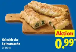 Lidl Griechische Spinattasche Angebot