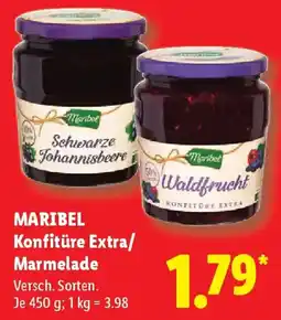 Lidl MARIBEL Konfitüre Extra/ Marmelade Angebot