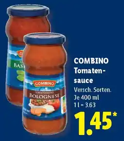 Lidl COMBINO Tomatensauce Angebot