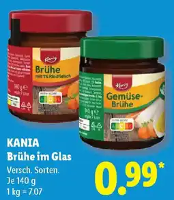Lidl KANIA Brühe im Glas Angebot
