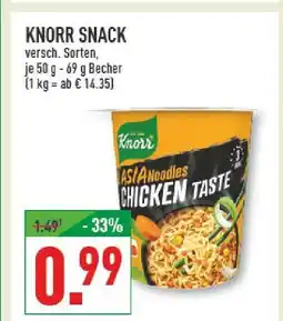 Marktkauf Knorr snack Angebot