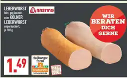 Marktkauf Rasting leberwurst oder kölner leberwurst Angebot