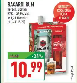 Marktkauf Bacardi rum Angebot
