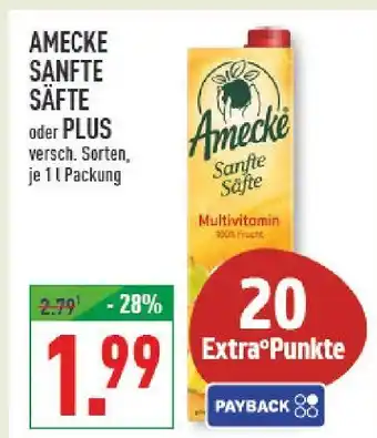 Marktkauf Amecke sanfte säfte Angebot