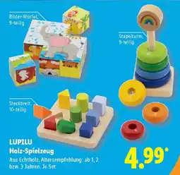 Lidl LUPILU Holz-Spielzeug Angebot