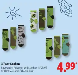 Lidl 3 Paar Socken Angebot