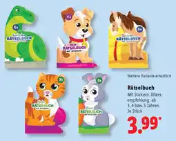 Lidl Rätselbuch Angebot